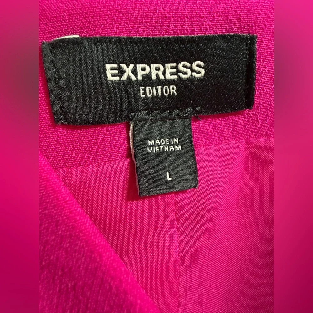 Express Editor Women's Pink vest/pants - Picture 2 of 3